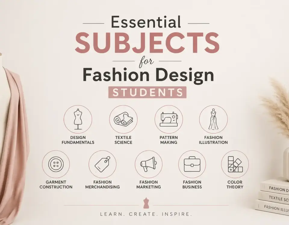 Subjects for fashion Design
