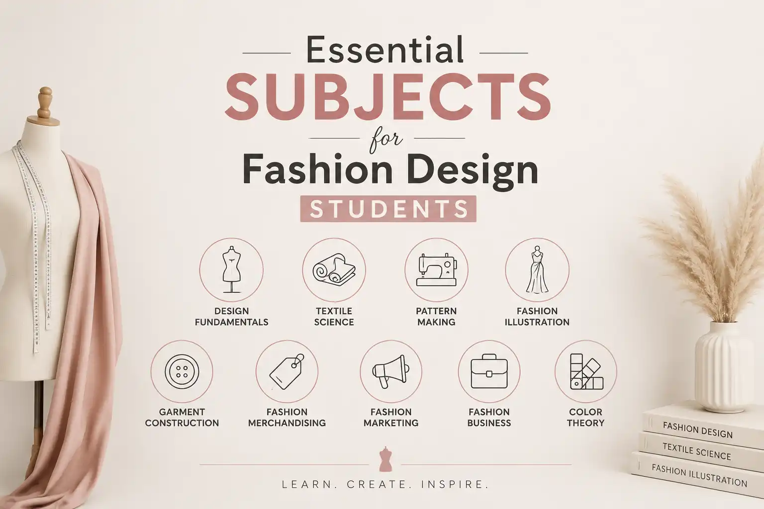 Subjects for fashion Design